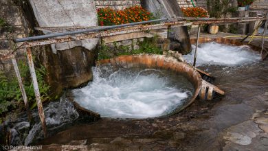 Die Wassernmühle, Nerotrivi bei Kalpaki zum Reinigen von Teppichen