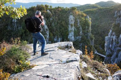 Fotoabenteuer in Zagori am Abgrund der Schlucht