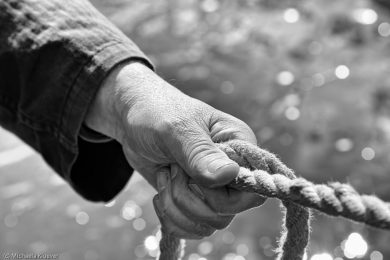 Schwarzweiss Fotos von der Torfkahnarmada im Teufelsmoor