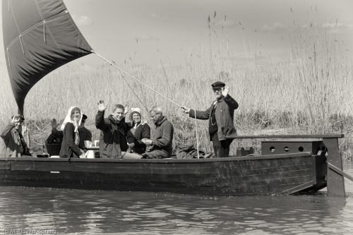 Torfkahnarmada im Teufelsmoor