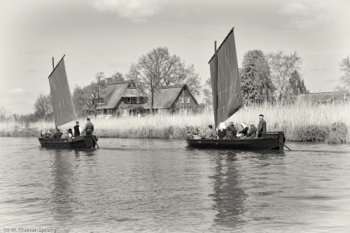 Torfkahnarmada im Teufelsmoor