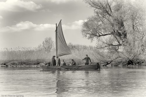 Torfkahnarmada im Teufelsmoor