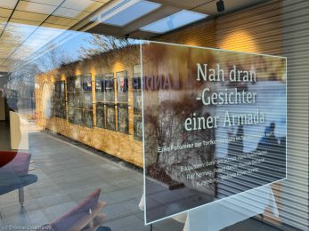 Eroeffnung der Fotoausstellung Torfkahnarmada