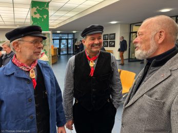 Eroeffnung der Fotoausstellung Torfkahnarmada