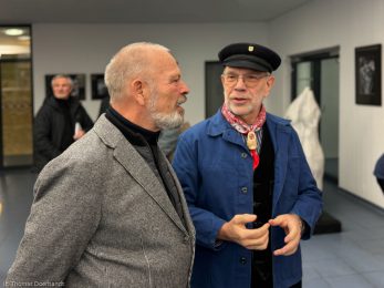 Eroeffnung der Fotoausstellung Torfkahnarmada