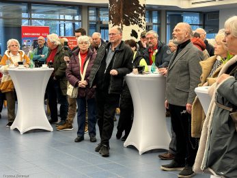Eroeffnung der Fotoausstellung Torfkahnarmada