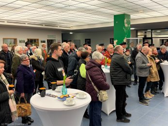 Eroeffnung der Fotoausstellung Torfkahnarmada