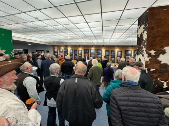 Eroeffnung der Fotoausstellung Torfkahnarmada