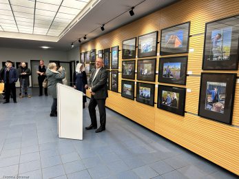 Eroeffnung der Fotoausstellung Torfkahnarmada
