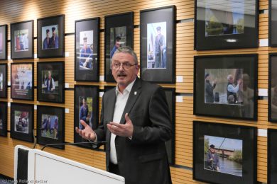 Eroeffnung der Fotoausstellung Torfkahnarmada