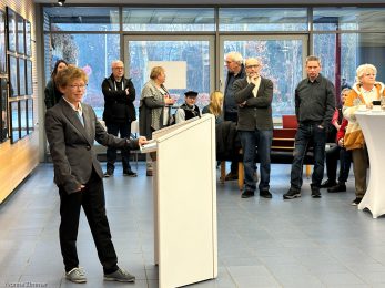Eroeffnung der Fotoausstellung Torfkahnarmada