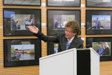 Eroeffnung der Fotoausstellung Torfkahnarmada