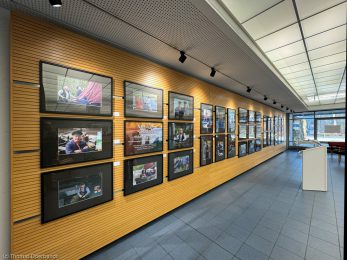 Eroeffnung der Fotoausstellung Torfkahnarmada