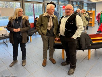 Eroeffnung der Fotoausstellung Torfkahnarmada