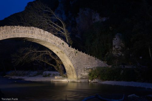 Steinbogen Brücke