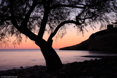 Wasser und Licht am Strand