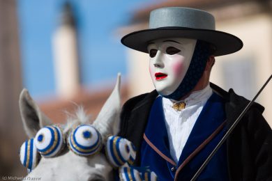 Fotografien von den Reiterfestspielen Sartiglia zum Carnevale auf Sardinien