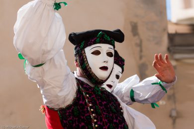 Fotografien von den Reiterfestspielen Sartiglia zum Carnevale auf Sardinien