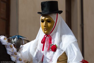 Fotografien von den Reiterfestspielen Sartiglia zum Carnevale auf Sardinien