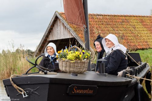 Torfkähne  im Teufelsmoor