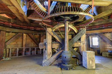 Fotografien der Windmuehlen im Teufelsmoor